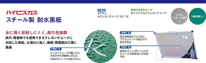 耐水ネットスチール黒板